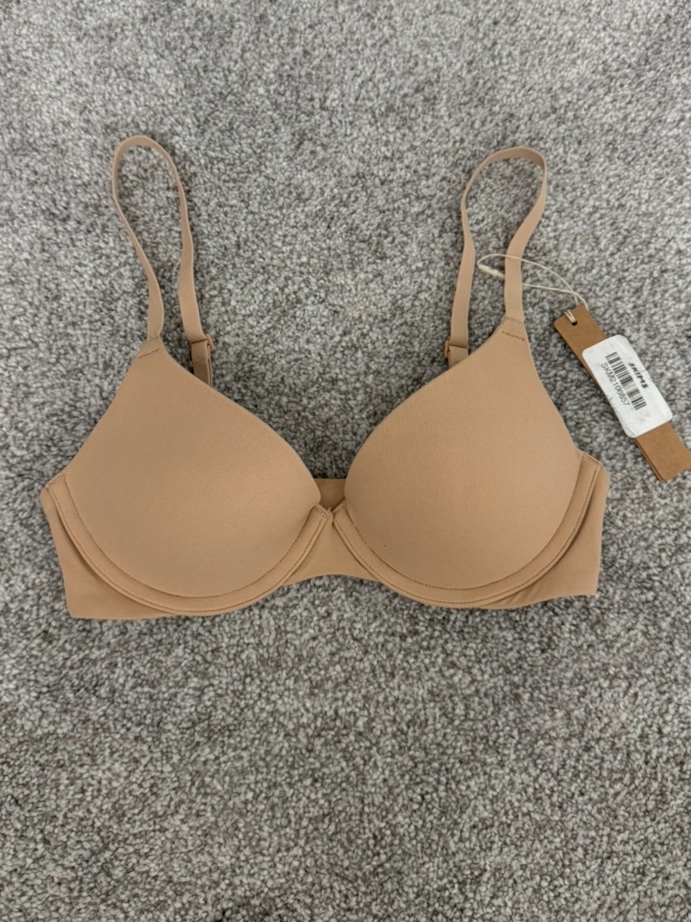 SKIMS Fits Everybody Clay T-Shirt Bra Size 30A